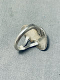 Magnificent Vintage Native American Navajo Royston Turquoise Sterling Silver Ring-Nativo Arts