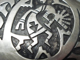 Dorothy Martinez Vintage Hopi Sterling Silver Buckle Native American Old-Nativo Arts