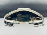 Magnificent Vintage Native American Navajo Royston Turquoise Sterling Silver Bracelet-Nativo Arts