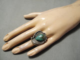 Wonderful Vintage Native American Navajo Royston Turquoise Sterling Silver Ring-Nativo Arts