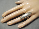 Advanced Technique!! Vintage Hopi Native American Sterling Silver Dome Ring-Nativo Arts