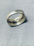 Authentic Vintage Native American Navajo Kenneth Begay Sterling Silver Ring-Nativo Arts