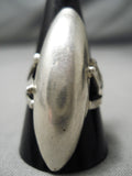 Advanced Technique!! Vintage Hopi Native American Sterling Silver Dome Ring-Nativo Arts
