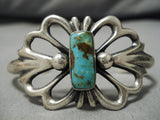 Amazing Vintage Native American Navajo Royston Turquoise Sterling Silver Bracelet-Nativo Arts