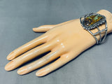 Very Rare Vintage Native American Navajo Royston Turquoise Sterling Silver Bracelet-Nativo Arts