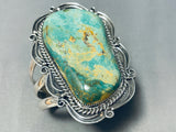103 Grams Monster Native American Navajo Turquoise Sterling Silver Bracelet-Nativo Arts