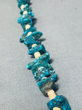Native American Marvelous Vintage Santo Domingo Turquoise Shell Heishi Necklace-Nativo Arts