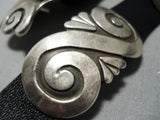 Important Vintage Native American Navajo Debbie Silversmith Sterling Silver Concho Belt-Nativo Arts