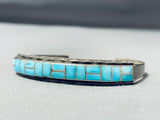 Marvelous Vintage Native American Navajo Turquoise Sterling Silver Bracelet-Nativo Arts