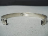 Wonderful Navajo Sterling Silver Bracelet Native American-Nativo Arts