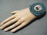Best Victor Moses Begay Vintage Native American Navajo Turquoise Sterling Silver Bracelet-Nativo Arts