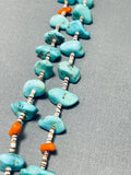 Native American Impressive Vintage Santo Domingo Turquoise Necklace-Nativo Arts