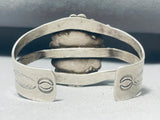 Natural Scenery Lake And Mountain Vintage Native American Navajo Petrified Wood Bracelet-Nativo Arts
