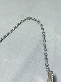 One Of The Best Vintage Native American Navajo Turquoise Choker Sterling Silver Necklace-Nativo Arts