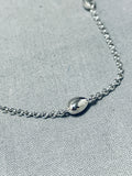 Very Unique Vintage Southwest Sterling Silver Ball Necklace-Nativo Arts