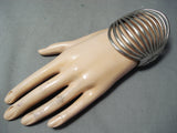 Outstanding Will Benally Navajo Sterling Silver Bracelet Native American-Nativo Arts