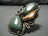 Important Liz Pm Navajo Royston Turquoise Sterling Silver Native American Ring-Nativo Arts