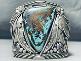 Best Tommy Francisco Vintage Native American Navajo Turquoise Sterling Silver Bracelet-Nativo Arts