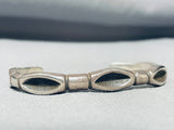 Very Important Vintage Native American Navajo Kenneth Begay Sterling Silver Bracelet-Nativo Arts