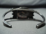 Early Vintage Native American Navajo 8 Turquoise Sterling Silver Bracelet-Nativo Arts