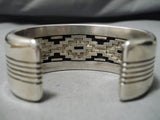 Important Vintage Navajo Dan Jackson Sterling Silver Native American Bracelet-Nativo Arts