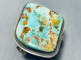 One Of The Best Ever Vintage Native American Navajo Royston Turquoise Sterling Silver Bracelet-Nativo Arts