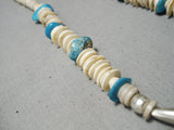Marvelous Vintage Santo Domingo Native American Turquoise Necklace-Nativo Arts