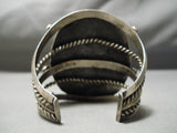Colossal Important Vintage Native American Navajo Turquoise Sterling Silver Alice Bracelet-Nativo Arts