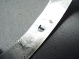 One Of Oldest Vintage Native American Navajo Thomas Singer Turquoise Sterling Silver Bracelet-Nativo Arts