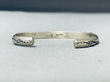 Impressive Vintage Native American Navajo Old Kingman Turquoise Sterling Silver Bracelet-Nativo Arts