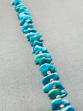 Amazing Vintage Native American Navajo Turquoise Sterling Silver Necklace-Nativo Arts