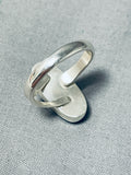 Radiant Native American Navajo Inlay Kingman Turquoise Synthetic Opal Sterling Silver Ring-Nativo Arts