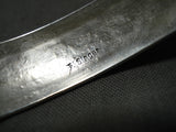 Important Authentic Vintage Native American Navajo Thomas Singer Sterling Silver Bracelet-Nativo Arts
