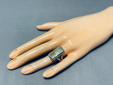 Astounding Vintage Native American Zuni Royston Turquoise Sterling Silver Ring-Nativo Arts