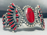 Most Unique Vintage Red Jasper Sterling Silver Bracelet-Nativo Arts