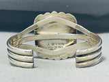 Best Vintage Native American Navajo Ocean Japser Sterling Silver Bracelet-Nativo Arts