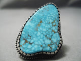 Best Verdy Jake Important Navajo Turquoise Sterling Silver Native American Ring-Nativo Arts