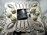 Important Vintage Native American Navajo Roger Skeets Turquoise Sterling Silver Concho Belt-Nativo Arts