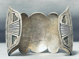 Astounding Vintage Native American Navajo Sterling Silver Bracelet-Nativo Arts