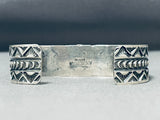 The Best Vintage Native American Navajo Andy Cadman Damale Turquoise Sterling Silver Bracelet-Nativo Arts