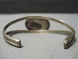 Authentic Vintage Native American Navajo Royston Turquoise Sterling Silver Bracelet Old-Nativo Arts