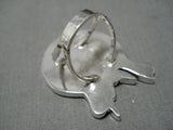 Incredible Native American Zuni Don Dewa Sterling Silver Yosemite Sam Stelring Silver Ring-Nativo Arts