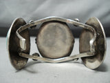 Huge Heavy Vintage Native American Navajo Royston Turquoise Sterling Silver Bracelet-Nativo Arts