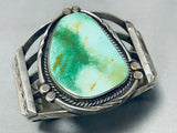 101 Grams One Of Best Vintage Native American Navajo Royston Turquoise Sterling Silver Bracelet-Nativo Arts