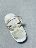 Marvelous Vintage Native American Navajo Royston Turquoise Sterling Silver Ring-Nativo Arts