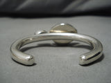 Important Vintage Native American Navajo Damale Turquoise Sterling Silver Bracelet Cuff-Nativo Arts