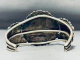Beautiful Vintage Native American Navajo Turquoise Sterling Silver Bracelet-Nativo Arts