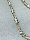Marvelous Vintage Native American Navajo Sterling Silver Necklace-Nativo Arts