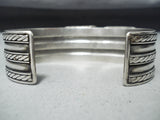 Newsworthy Vintage Navajo Turquoise Sterling Silver Bracelet Native American Old-Nativo Arts