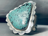 Native American One Of The Best Ever Vintage Santo Domingo Turquoise Sterling Silver Bracelet-Nativo Arts